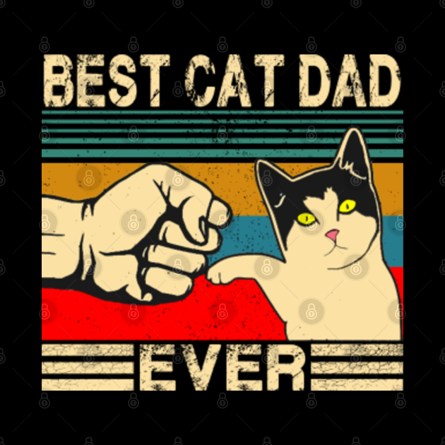 Best Cat Dad Ever Funny Cat Daddy Father Day Gift Cat Dads Tapestry