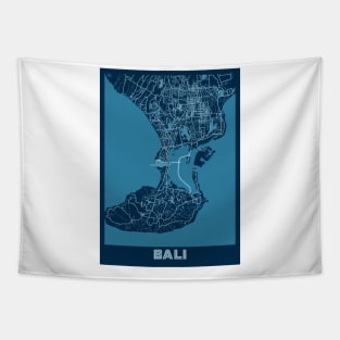 Bali - Indonesia Peace City Map Tapestry