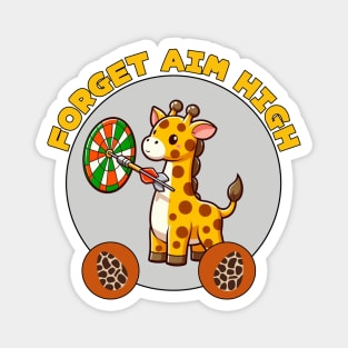 Darts giraffe Magnet