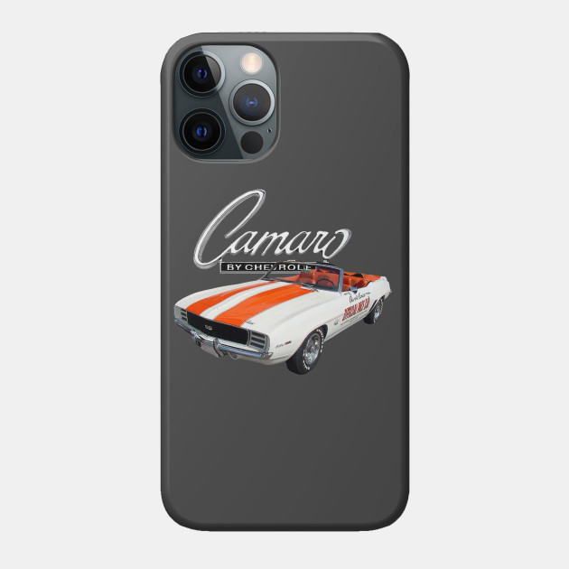 1969 Chevy Camaro Pace CAr - Camaro - Phone Case