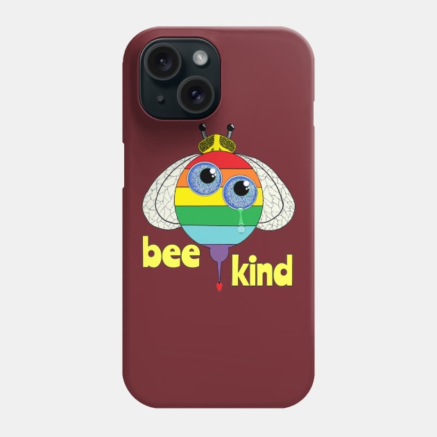 bee kind Phone Case by Zenferren