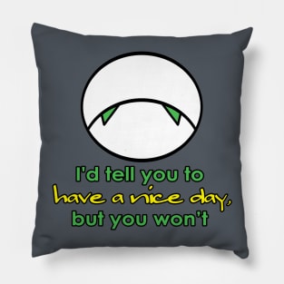 Marvin Smiley Pillow