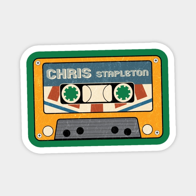 Cassete vintage Chris Stapleton Magnet by bardo_bardon