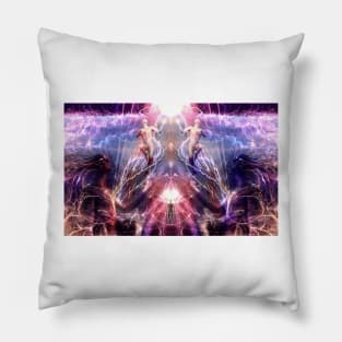 "Signal from the Ancients" Pillow