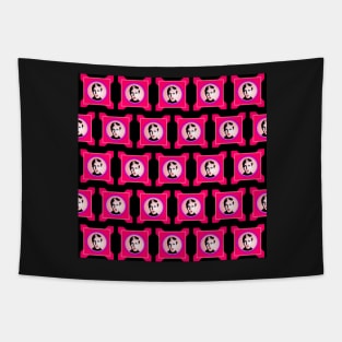 60's Model Pattern Pop Art Tapestry