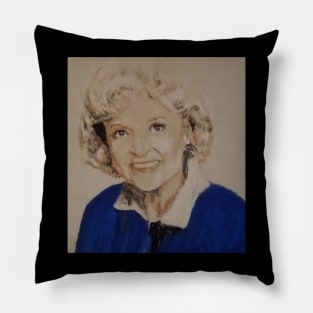 Betty white Pillow