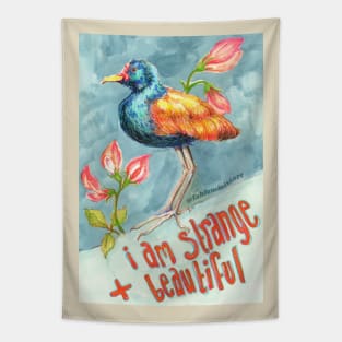 I Am Strange And Beautiful Tapestry