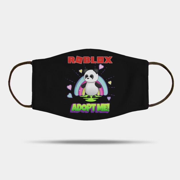 Roblox Adopt Me Panda Roblox Mascara Teepublic Mx - mascara de panda roblox