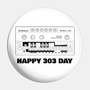 Happy 303 Day Pin