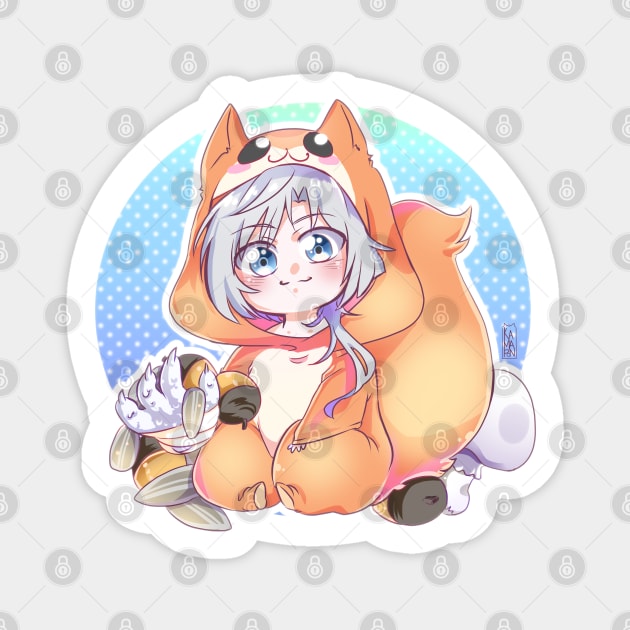 Ao Kigurumi Kija Editar Magnet by Kamapon's Workshop