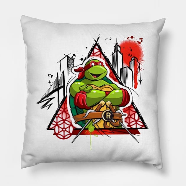 raphael Pillow by boxermaniac