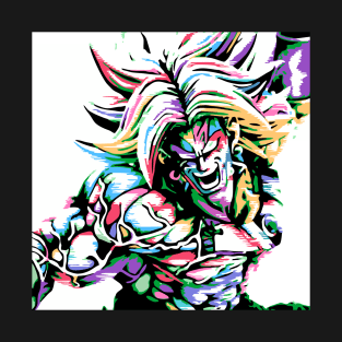 crazy broly T-Shirt