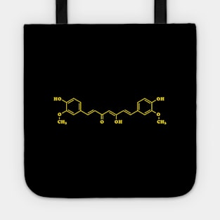 Turmeric Curcumin Molecular Chemical Formula Tote