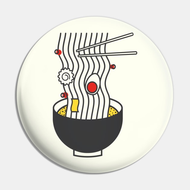 Top Ramen Pin by Vintage Dream