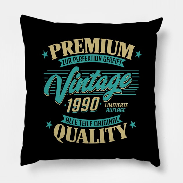 1990 geburtstag lustige sprüche Pillow by HBfunshirts