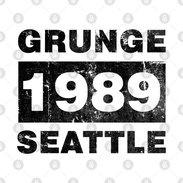 GRUNGE MUSIC SEATTLE 1989 by KIMIDIGI