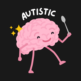 Autistic Brain (Dark) T-Shirt