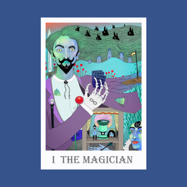 Discover Tarot The Magician - Tarot Card - T-Shirt