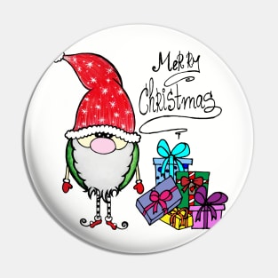 Christmas elf Pin