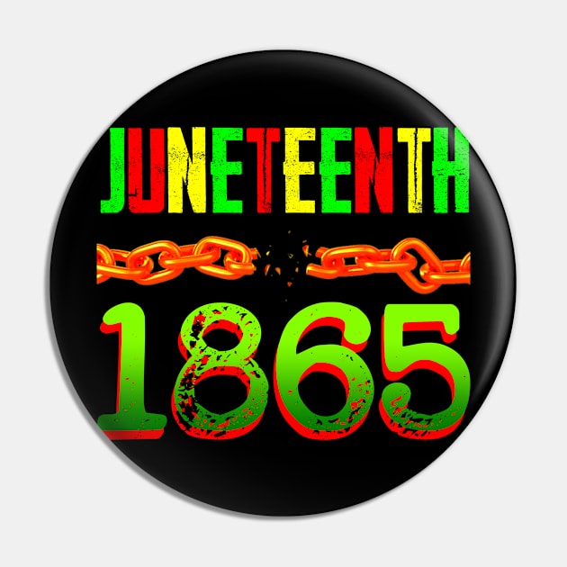 Juneteenth 1865 Pin by Dynasty Arts