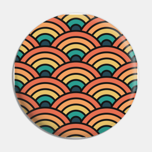 Waves Pattern Pin