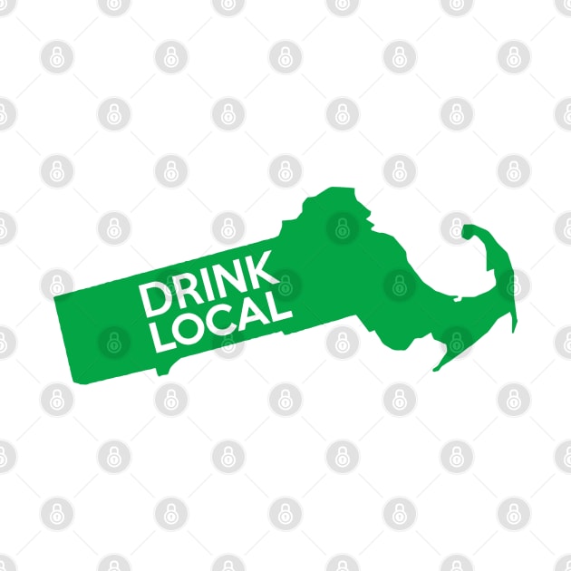 Massachusetts Drink Local MA Green by mindofstate