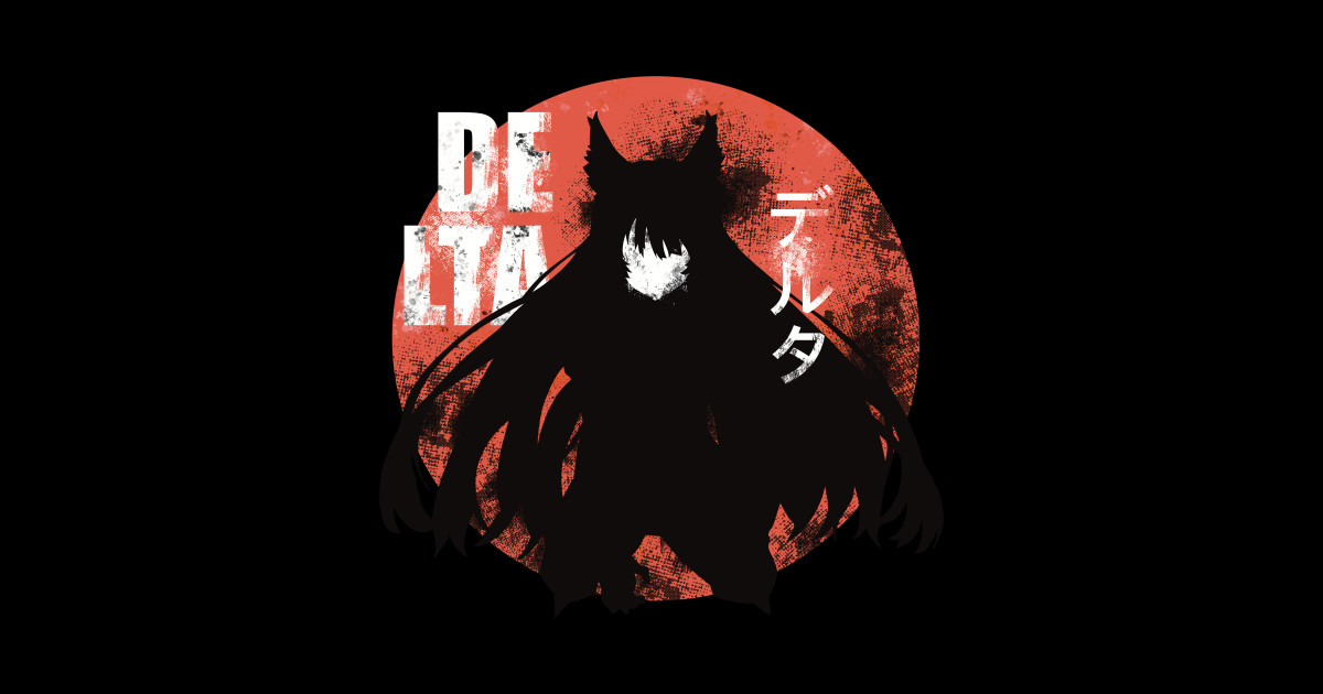 The Eminence in Shadow Delta in Vintage Minimalist Anime Characters