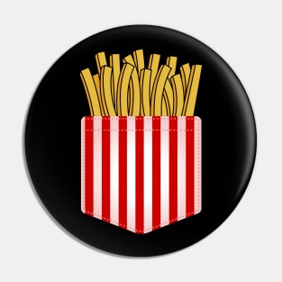 Fries in a pocket Pin