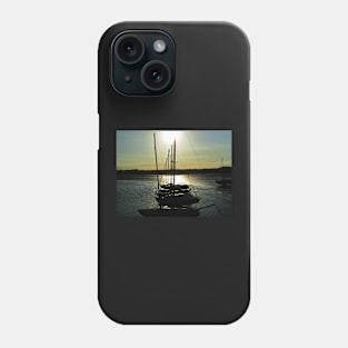 Low Light at Beadnell Harbour Phone Case