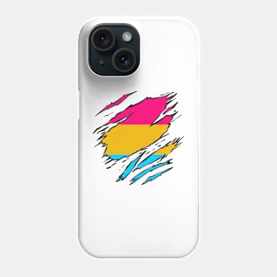 LGBTQI+ Superhero Pansexual flag Phone Case