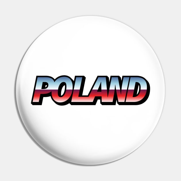 Poland Pin by Sthickers