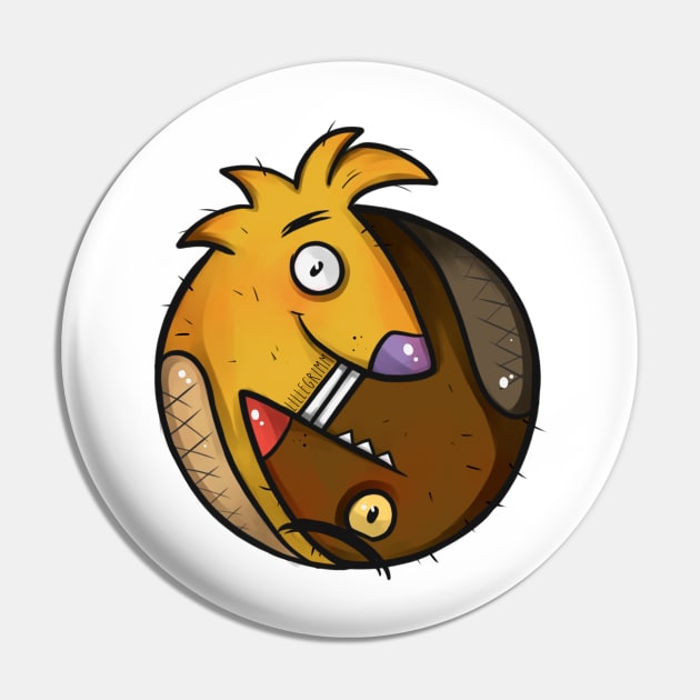 The Angry Beavers Pin by Biscuit