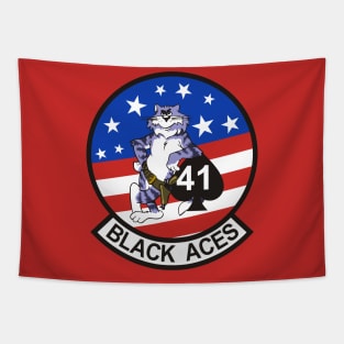 Tomcat VF-41 Black Aces Tapestry