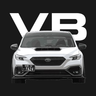 subie VB WRX S4 rally white tuned cobb scoob scoop turbo T-Shirt