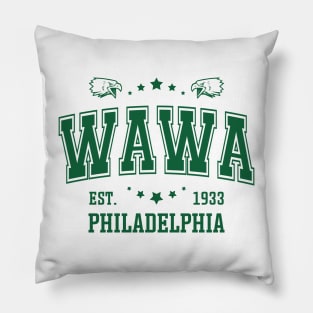 Retro Vintage Eagles Wawa Pillow