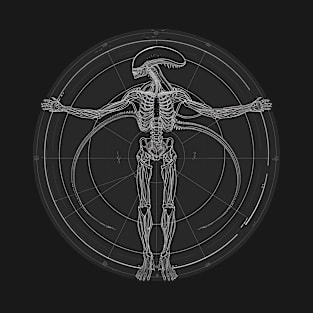 vitruvian xenomorph T-Shirt