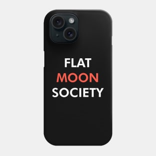 Flat Moon Society (Light) Phone Case