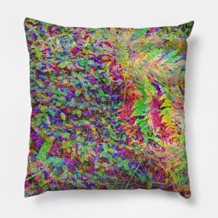 Psychedelia on the Forest Floor Pillow