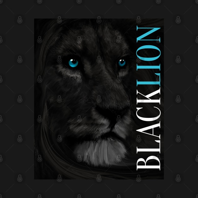 BLACK LION Fine Art by AlNoah