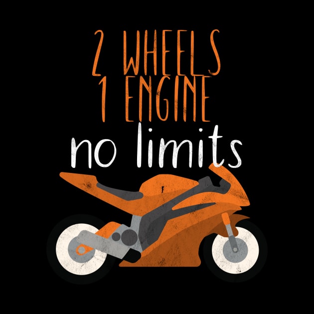 Motorcycle 2 wheels 2 engine no limits by maxcode