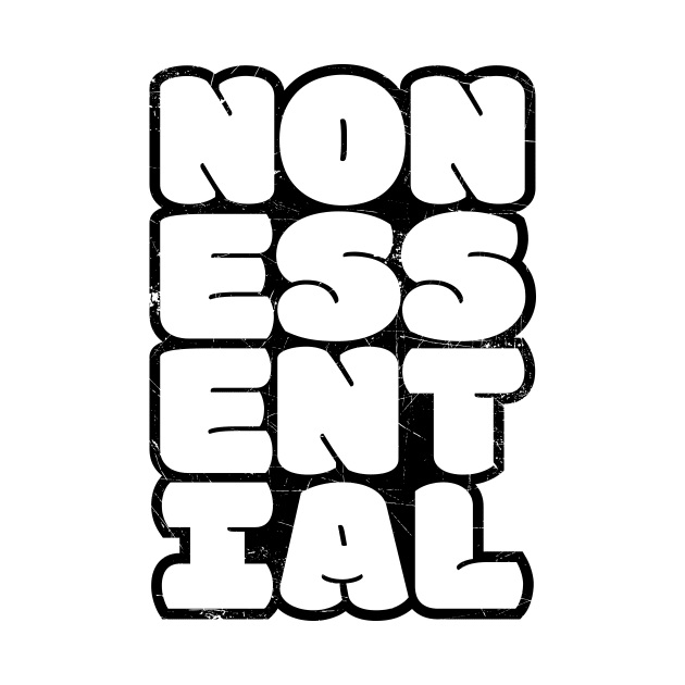 Non-Essential (outlined) by djkopet