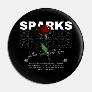 Sparks // Flower Pin