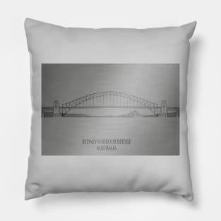 Sydney harbour bridge Pillow