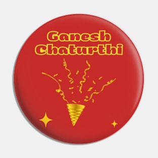 Indian Festivals - Ganesh Chaturthi Pin