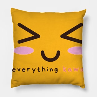 Everything kawai cute design Pillow