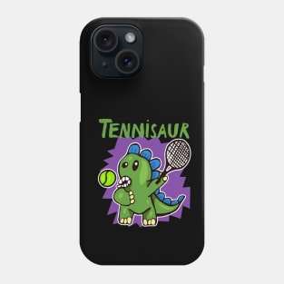 Tennisaur - Dinosaur Playing Tennis Phone Case