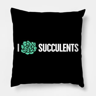 Gardening Succulent Plant Gift For Gardeners Pillow