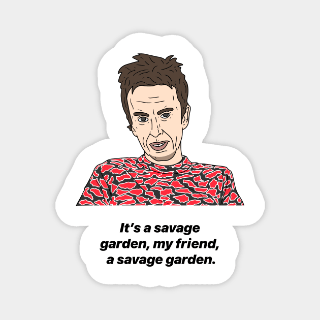 SUPER HANS | SAVAGE GARDEN Magnet by tommytyrer