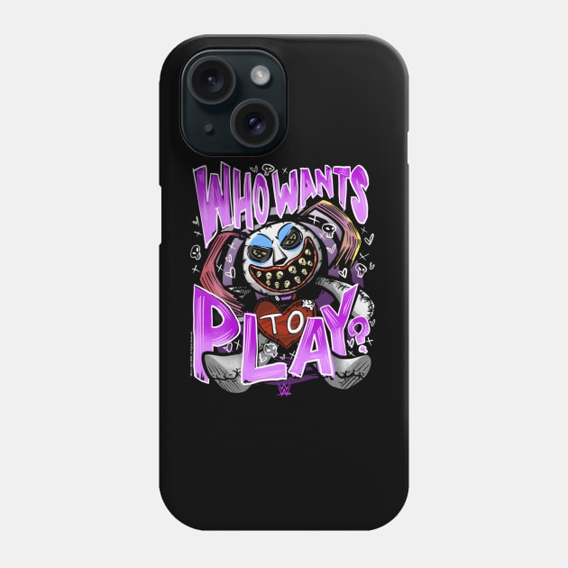 Alexa Bliss Who Wants To Play Punk Phone Case by Holman