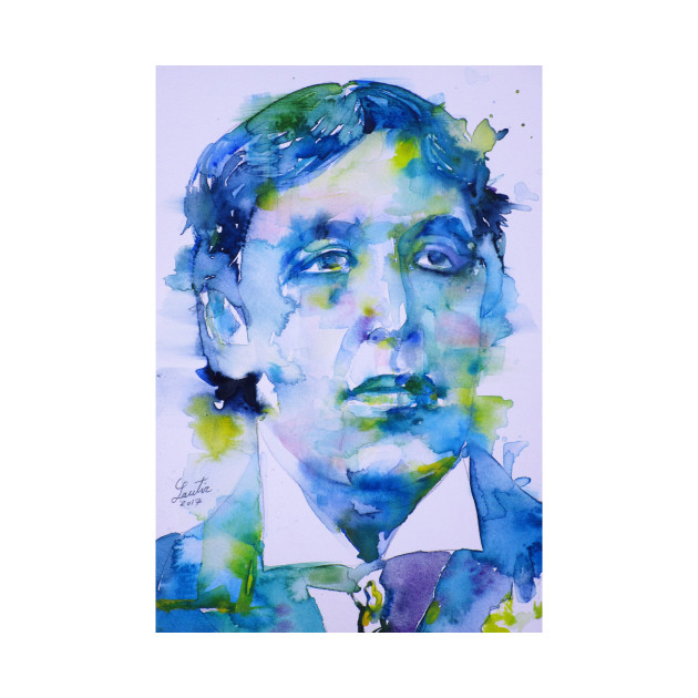 OSCAR WILDE watercolor portrait .10 by lautir